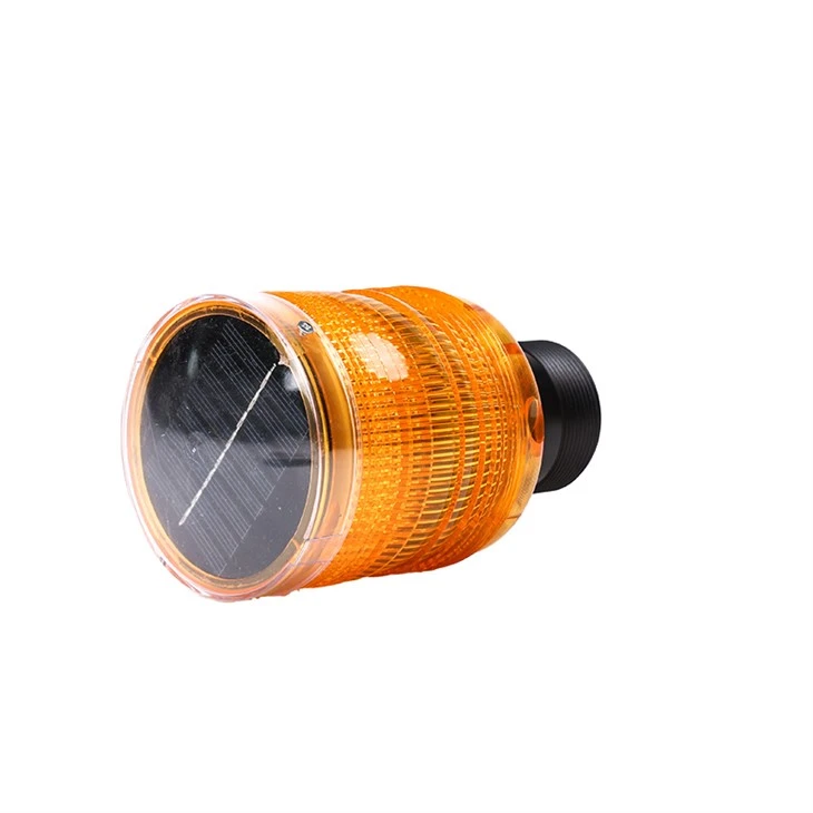 Screw Base Type D 360 Degree Barricade Warning Light